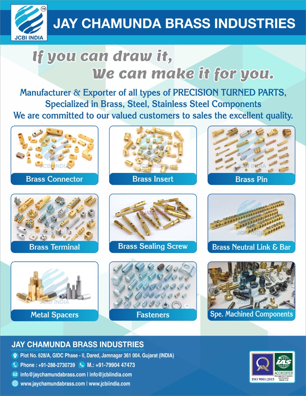 Brochure - Jay Chamunda Brass Industries